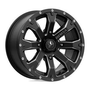 MSA Offroad Wheels – M42 BOUNTY – Black – 14″x7″ 10mm – Summer Wheels – M42-04710